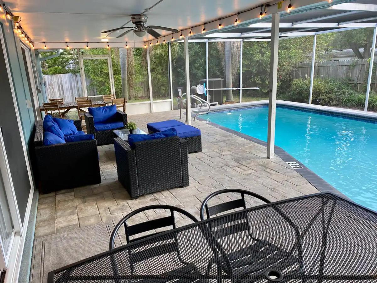 Spacious 5 Bedrooms 3 Bathrooms Family-Friendly Home With Heated Salt Pool Clearwater Ngoại thất bức ảnh